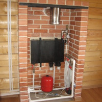 How to arrange heating a private house without gas: the organization of the system in a wooden building