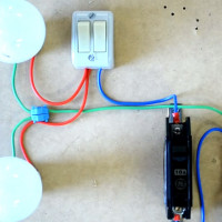 Diagrama de cableado para un interruptor de dos pandillas para dos bombillas: características de cableado