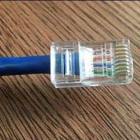 Pinça de cable de parell retorçat RJ45: esquemes de cablejat i regles de seccionament