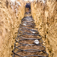 Geothermische verwarmingssystemen van een landhuis: kenmerken om het zelf te maken