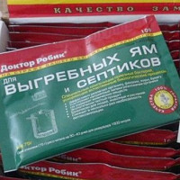 Бактерије за септичке јаме Др. Робик: савети за куповину и упутства за употребу