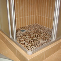 Tile shower shower: รายละเอียดคำแนะนำการก่อสร้าง