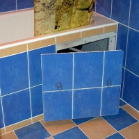 Inspection hatches for tiles: an overview of the best designs and options for their arrangement