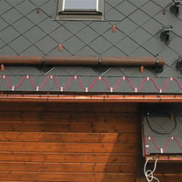 Gutter heating: do-it-yourself installation of a roof and gutter heating system