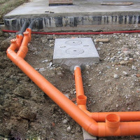 Laying sewer pipes in the ground: technological rules and nuances