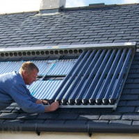 Solar heating of a private house: options and device diagrams