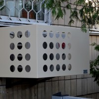 Installing the basket for the air conditioner on the facade: installation instruction and the intricacies of the work