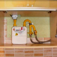 Cách giấu đồng hồ gas trong bếp: định mức và yêu cầu + phương pháp ngụy trang phổ biến