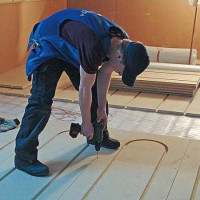 Suelo calentado debajo de linóleo sobre suelo de madera: instrucciones de instalación paso a paso