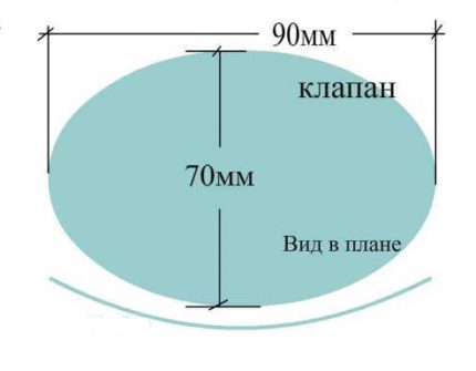 Flap valve for flap