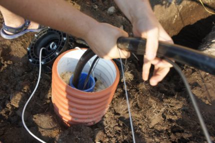 Utilització d'una bomba de rentat