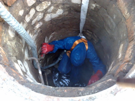 Brick Mine Shaft Repair