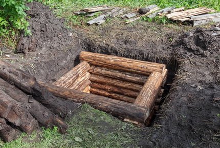 Pagkumpuni ng isang log house