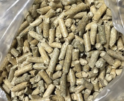 Pellets voor alternatieve verwarming