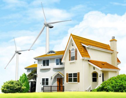 Alternative energy for the home from wind generators