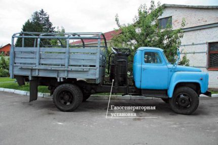 ZIL with a gas generator