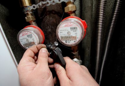 How the installation option affects the choice of water meters