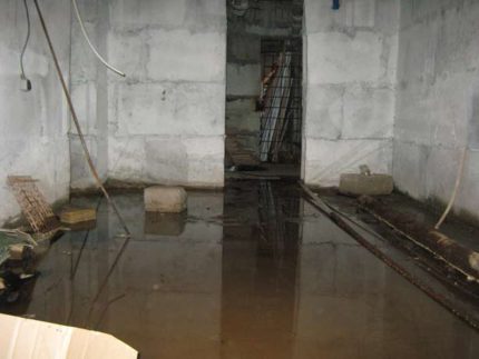 Basement flooding