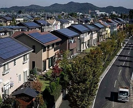 Sistemas de calentamiento solar para uso doméstico.