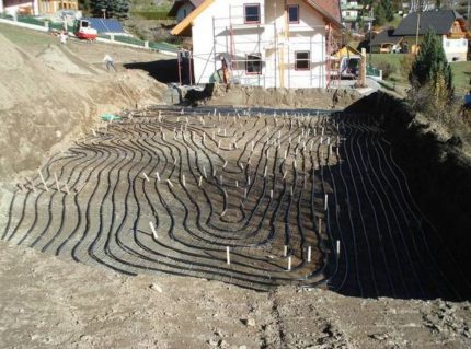 Collecteur de pompe à chaleur pour eaux souterraines