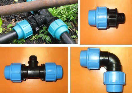 HDPE pipes and fittings