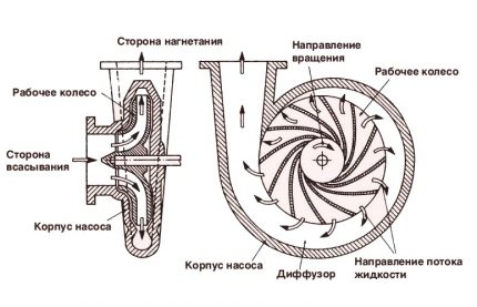 Circuito de la bomba de vórtice