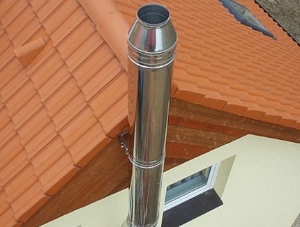 Stainless steel chimney