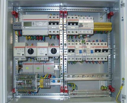 Dispositivo de panel eléctrico