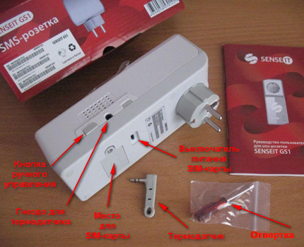 Sensors for gsm outlet