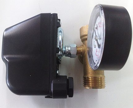 Relé a manometer