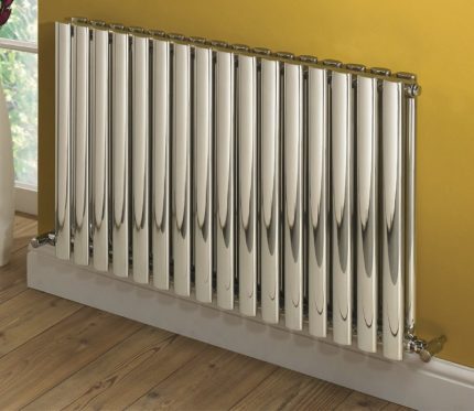 Concealed radiators in the interior