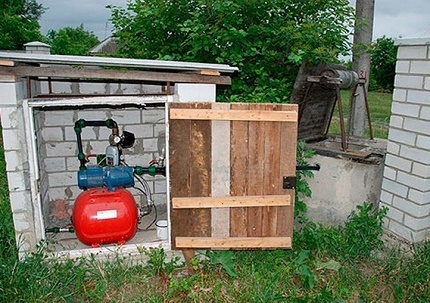 Installation dans un pavillon séparé