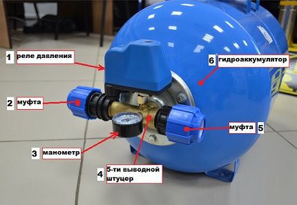 Jak správně připojit hydraulický akumulátor k vodovodnímu systému