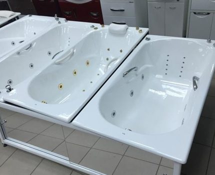 Elección de baño de hierro fundido