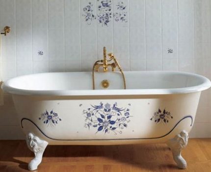 Baignoire Elite à l'intérieur