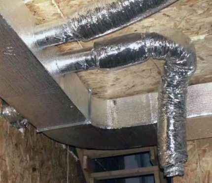 Duct insulation