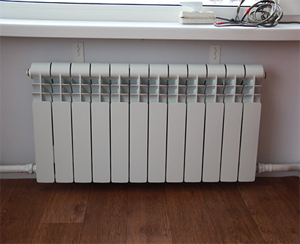 Conectarea unui radiator de încălzire cu o schemă cu o singură conductă