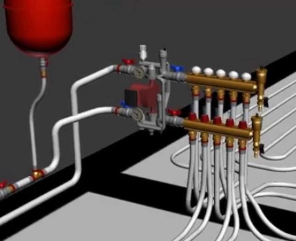 Manifold dengan aksesori