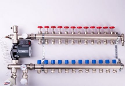 Distribution manifold