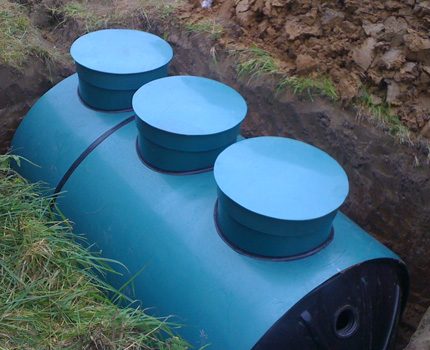 U kunt zelf een kleine septic tank afleveren