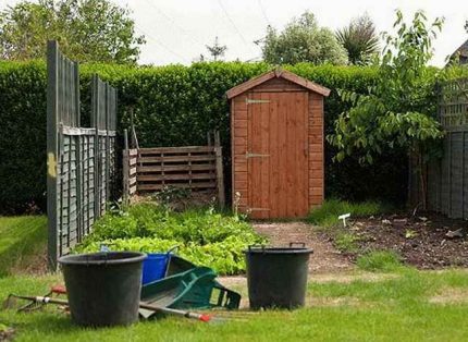 Landelijk toilet