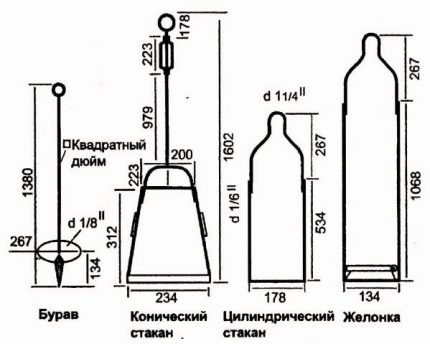 Drilling rigs for manual drilling