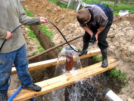 Hydrodrilling pôdy