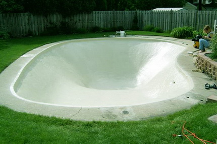 Materials for waterproofing pools