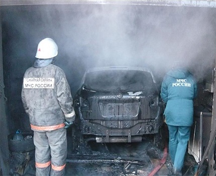 Incumprimento das medidas de segurança na garagem