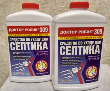 Средства с бактерии за септични ями roebic 309