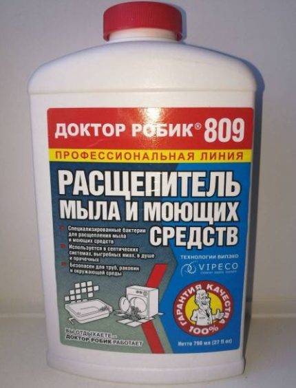 Medicamentul cu bacterii pentru fosele septice Dr. Robik