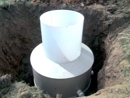 Septisk tankinstallation