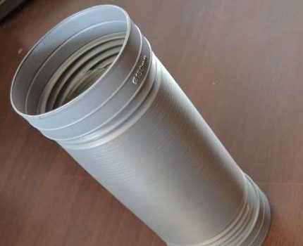 Plastic corrugation