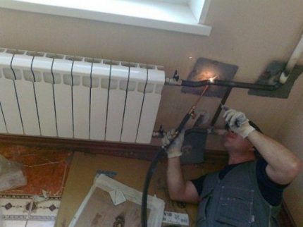 Replacing radiators